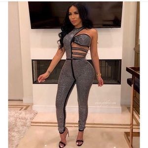 Shiny Body Suit/Jump suit